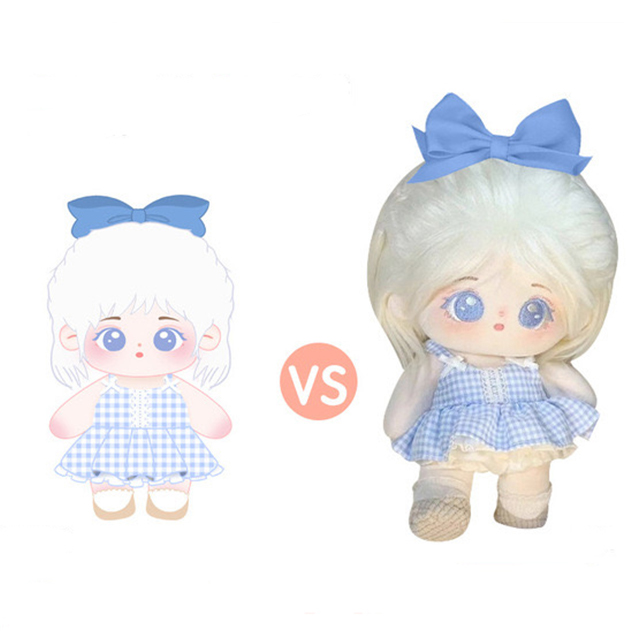 韓国ソフト Kpop 綿人形かわいいアイドル人形カスタム綿人形