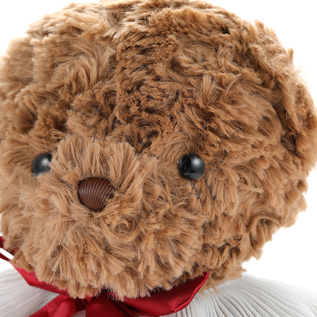 小さな柔らかいクマのぬいぐるみおもちゃかわいいクマの子供のための首輪テディベア 