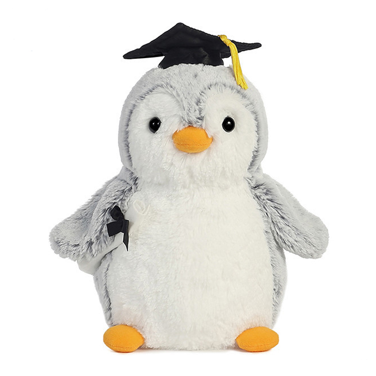 カスタム卒業人形卒業ペンギンのおもちゃ 