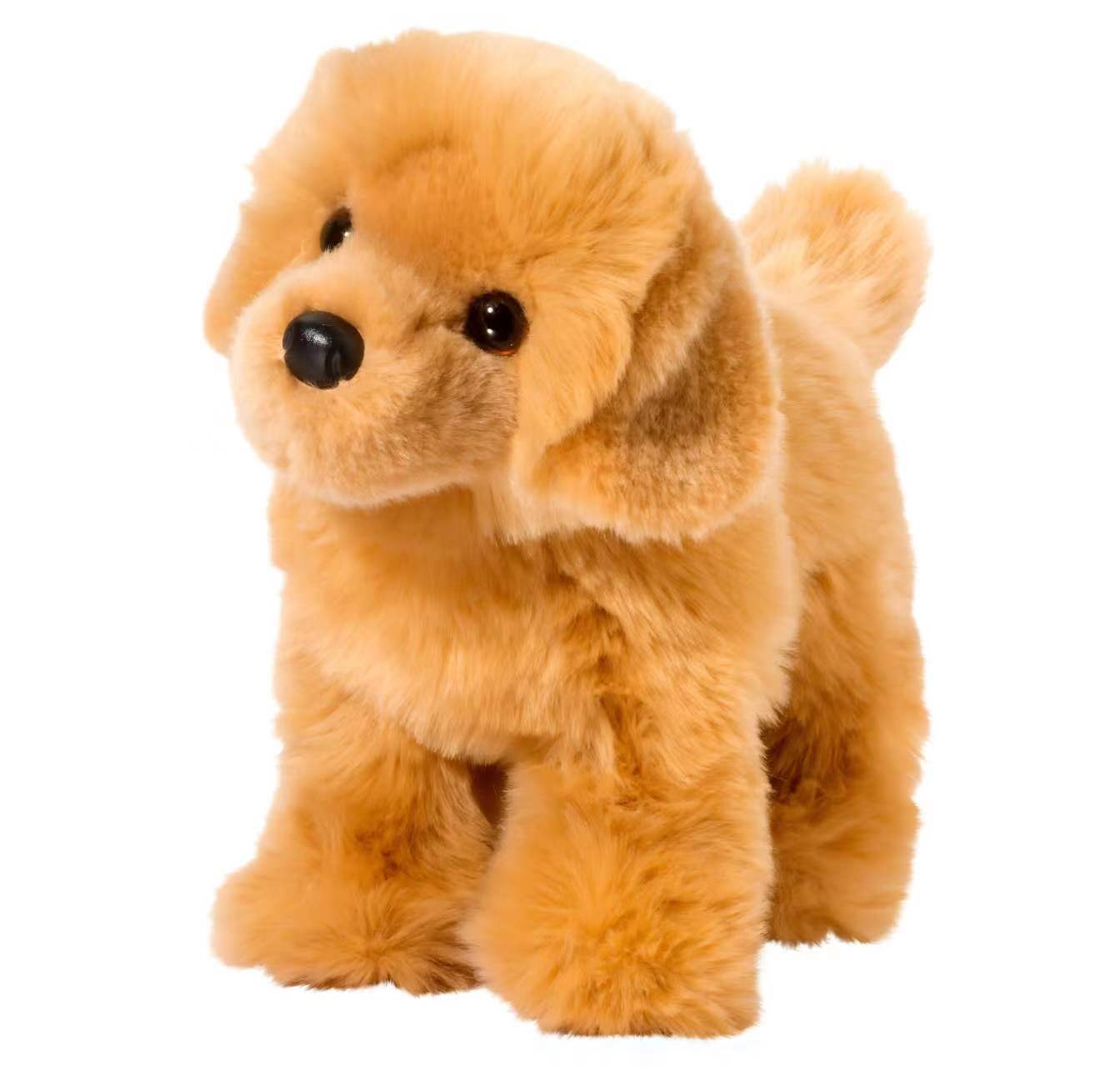 ふわふわの犬のおもちゃゴールデンレトリバーのおもちゃ 