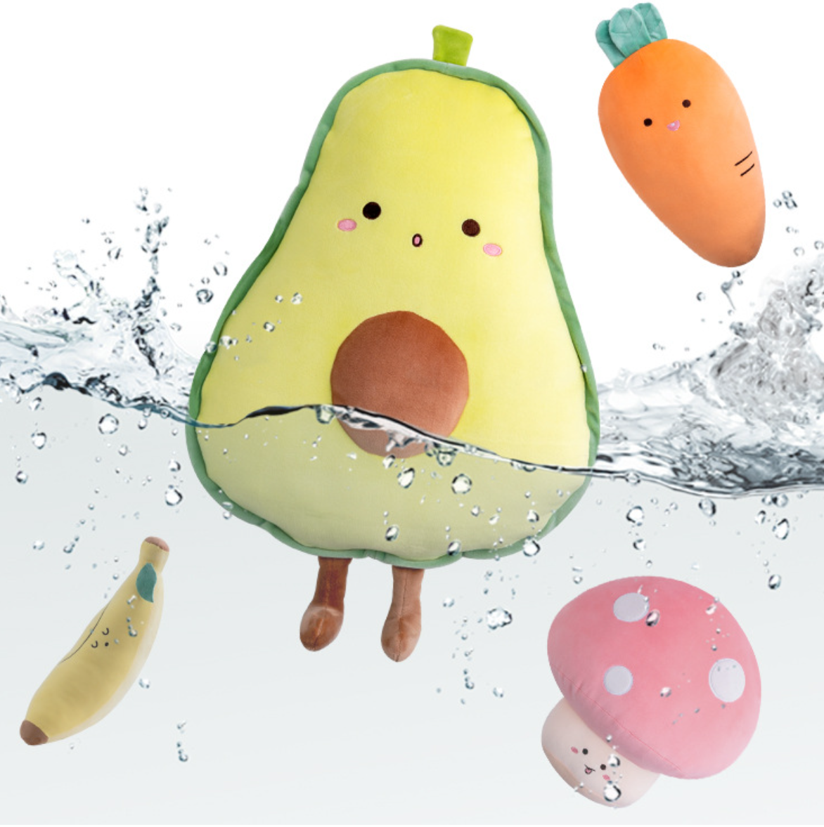 野菜のぬいぐるみ