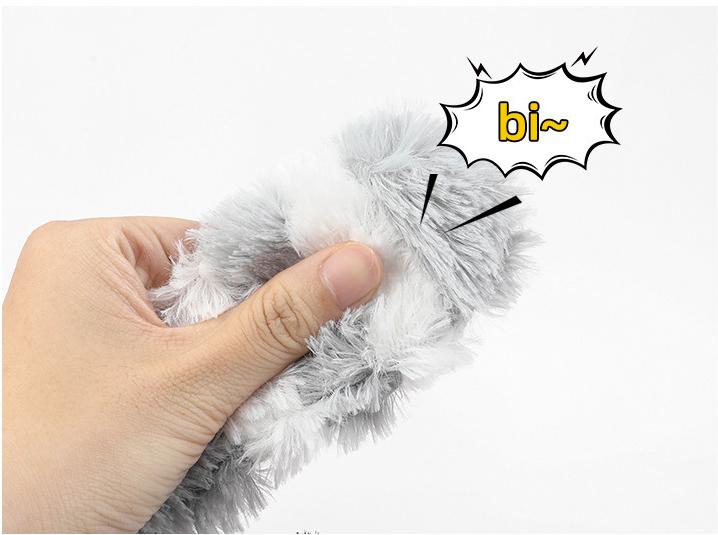 詰め物なしの犬のきしむおもちゃクリンクル紙の犬のおもちゃカスタム犬のおもちゃ